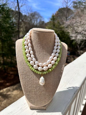 Light Green Jade Necklace