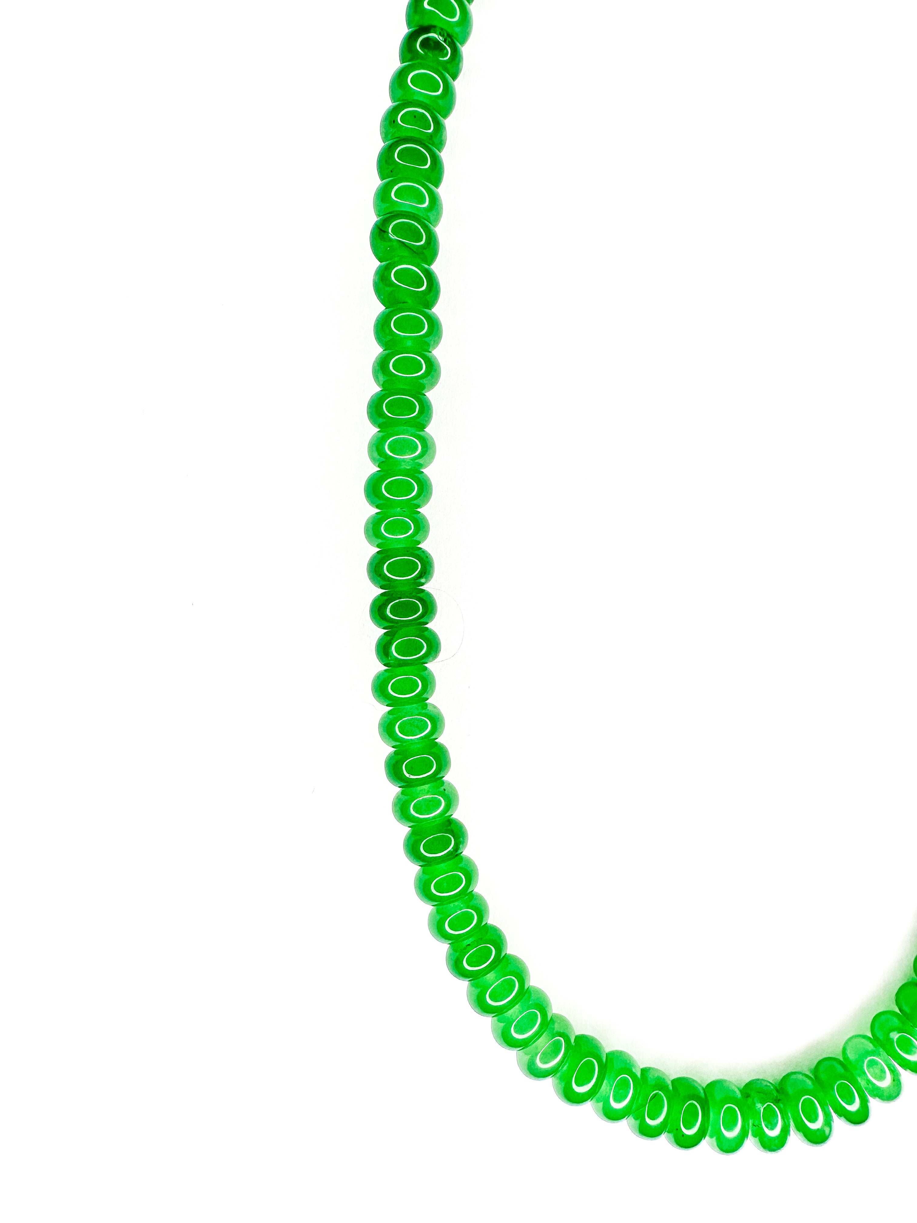 Moss Green Jade Necklace