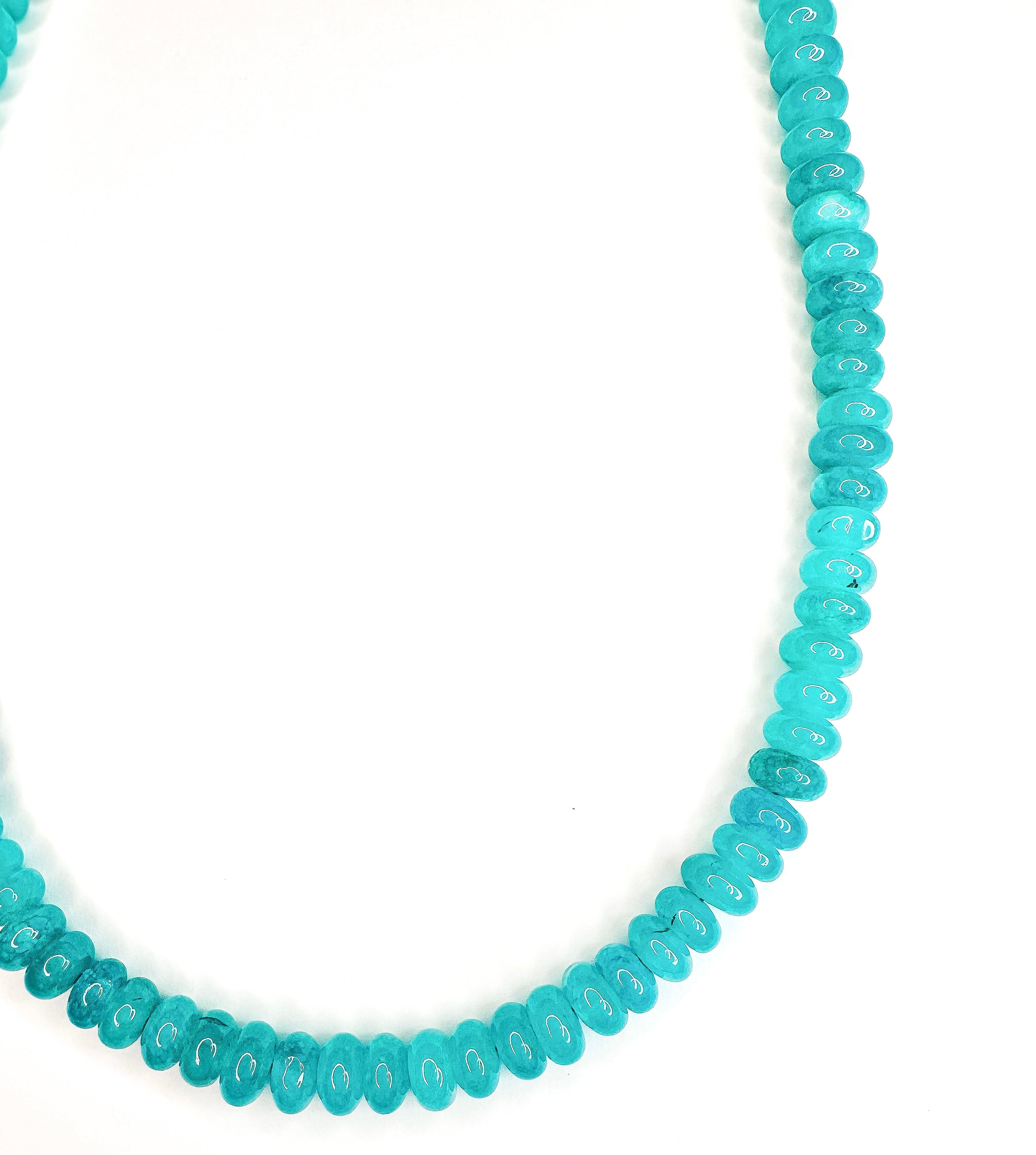 Aquamarine Jade Necklace