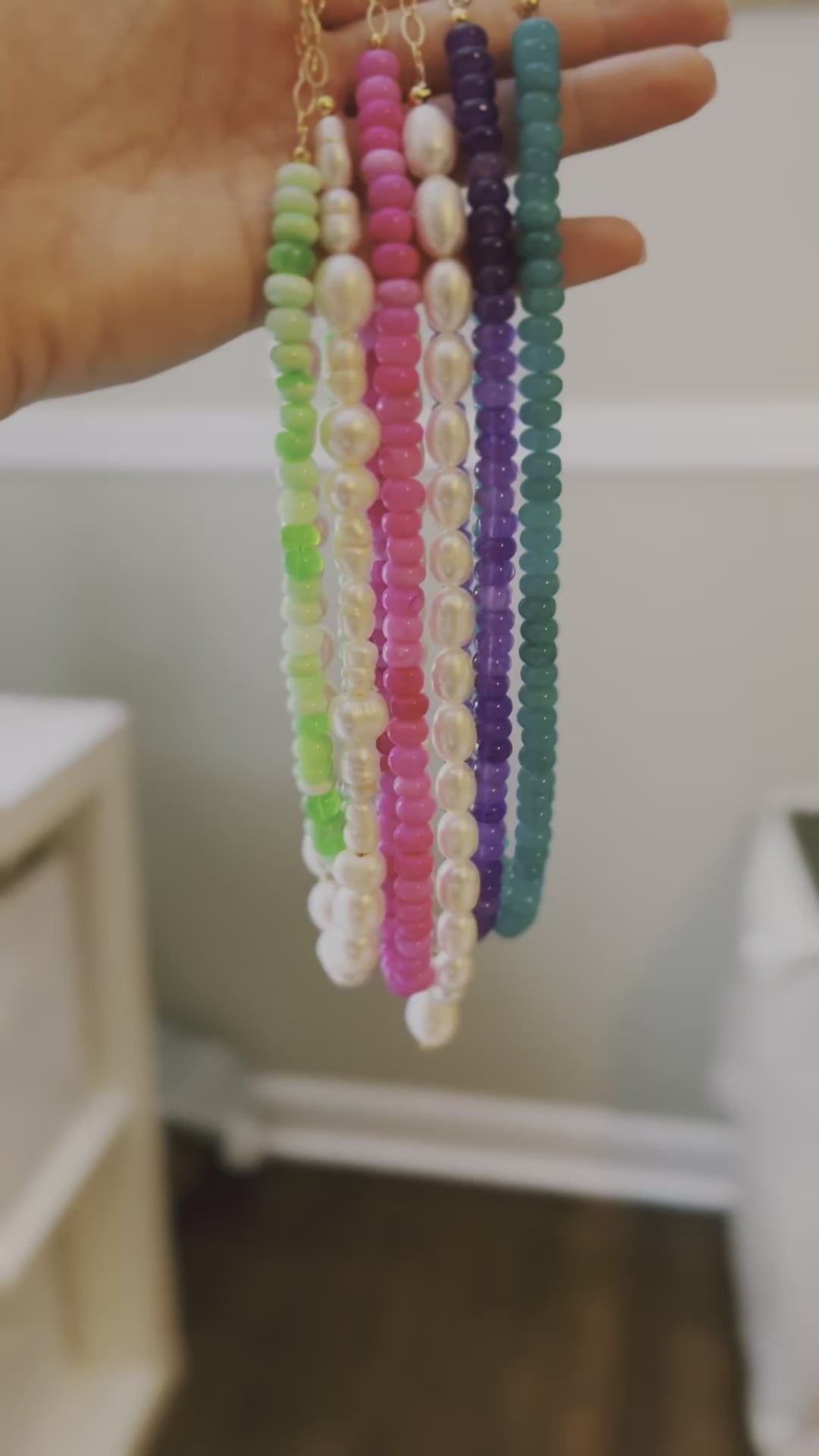 Mini Jade Necklaces